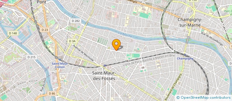 localisation de l'entreprise 909 698 326  à SAINT-MAUR-DES-FOSSES