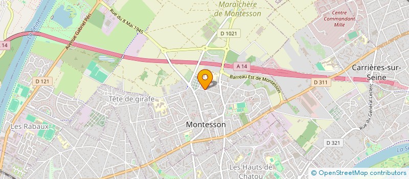 localisation de l'entreprise 909 718 975   LA GAUDE