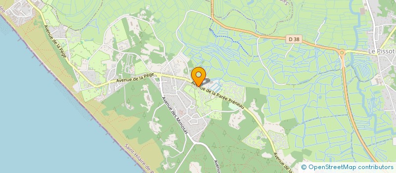 localisation de l'entreprise 909 731 820 à SAINT-HILAIRE-DE-RIEZ
