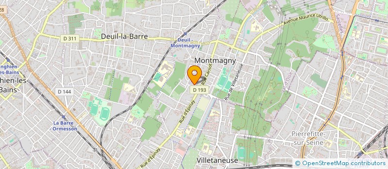 localisation de l'entreprise 909 733 313 à ROMAINVILLE