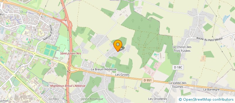 localisation de l'entreprise 909 735 896   MIGNALOUX-BEAUVOIR