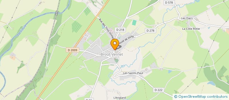 localisation de l'entreprise 909 740 565 à ST POURCAIN SUR SIOULE