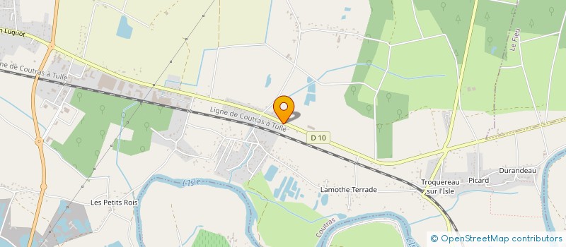 localisation de l'entreprise 909 742 173   LES EGLISOTTES-ET-CHALAURES