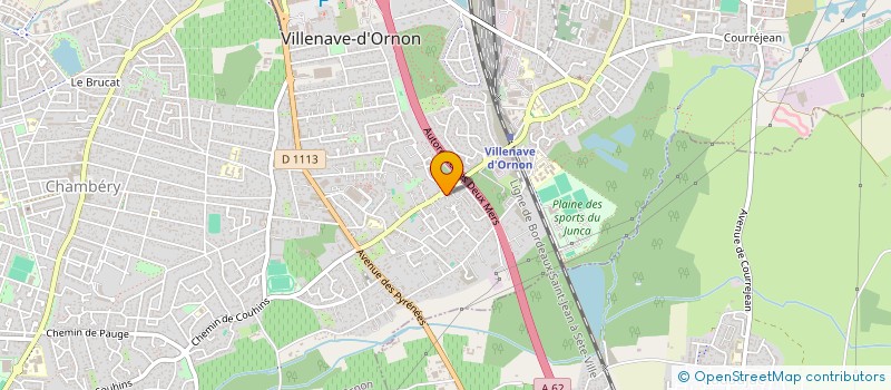 localisation de l'entreprise 909 757 353   MERIGNAC