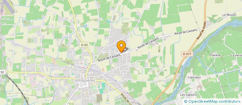 localisation de l'entreprise 909 765 323   CADEROUSSE