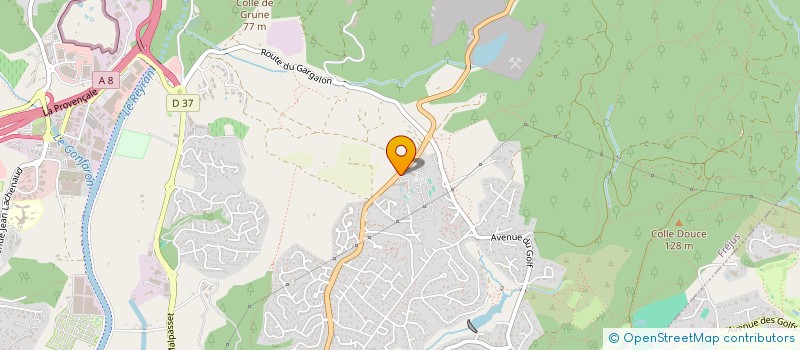 localisation de l'entreprise 909 767 774 à SAINT-RAPHAEL