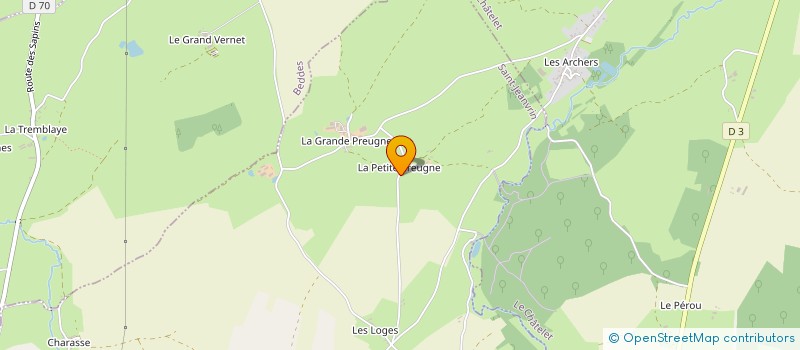 localisation de l'entreprise 909 769 523   SAINT-JEANVRIN