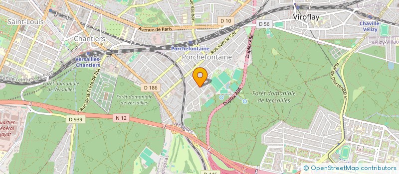 localisation de l'entreprise 909 770 133  à VERSAILLES