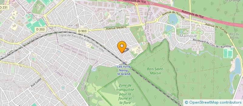 localisation de l'entreprise 909 777 468   NOISY-LE-GRAND