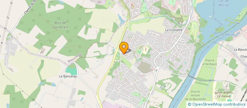 localisation de l'entreprise 909 777 765   ANGERS