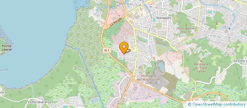 localisation de l'entreprise 909 781 676 à MATOURY