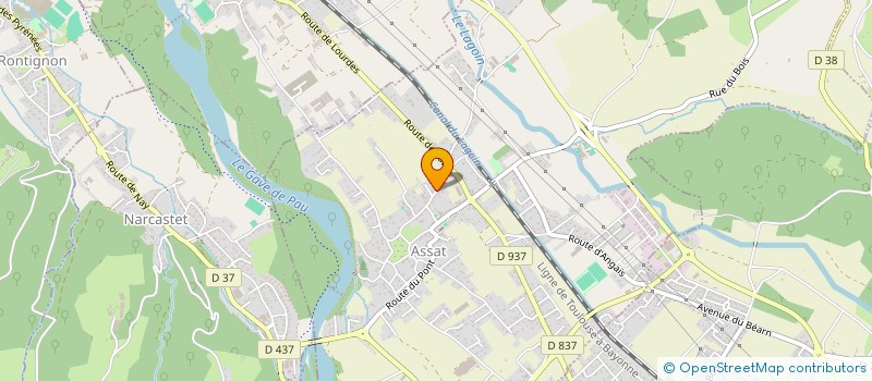 localisation de l'entreprise 909 809 295   ASSAT