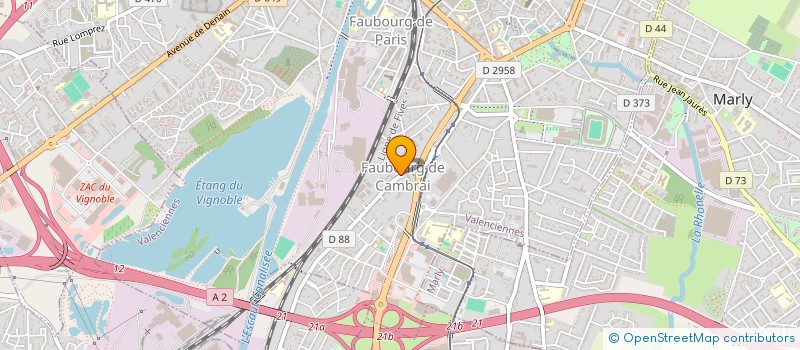 localisation de l'entreprise 909 835 084 à VALENCIENNES