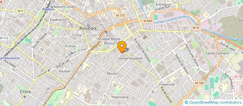 localisation de l'entreprise 909 846 255   TOURCOING