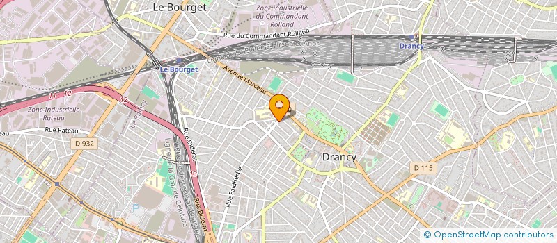 localisation de l'entreprise 909 849 226   DRANCY