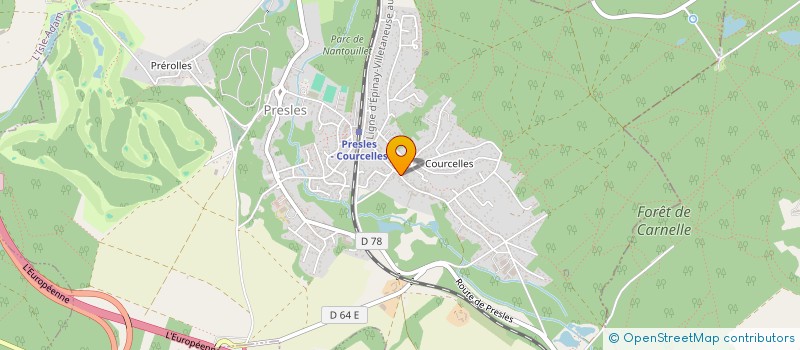 localisation de l'entreprise 909 850 356   PRESLES