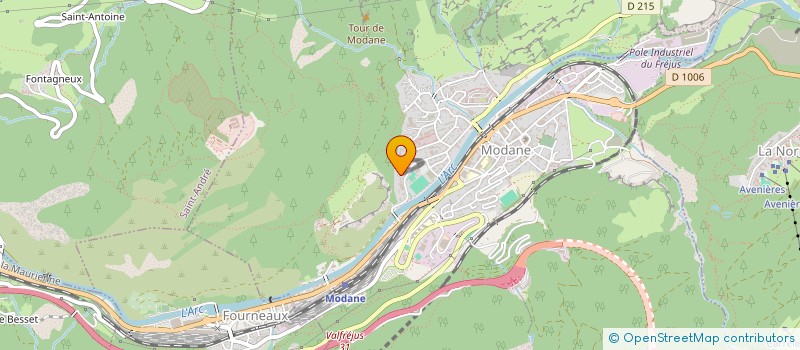 localisation de l'entreprise 909 860 876   MODANE