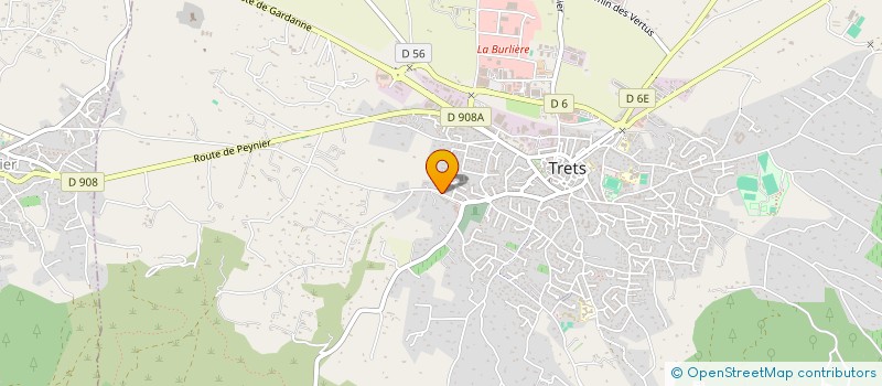 localisation de l'entreprise 909 867 111 à TRETS