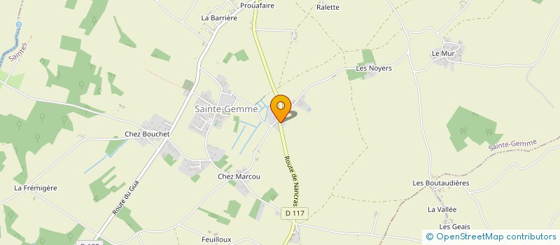 localisation de l'entreprise 909 880 429   SAINTE-GEMME