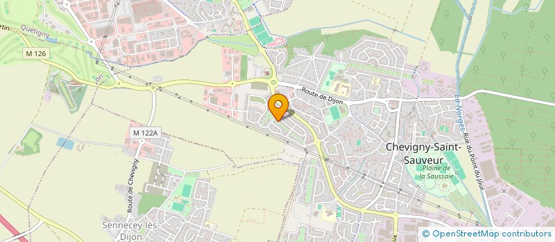 localisation de l'entreprise 909 885 378   CHEVIGNY-SAINT-SAUVEUR