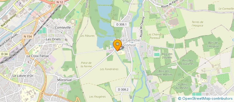 localisation de l'entreprise 909 890 733 à DREUX