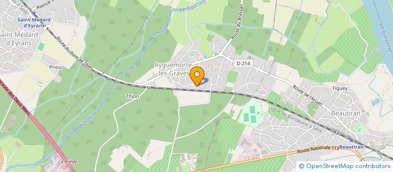 localisation de l'entreprise 909 900 003 à AYGUEMORTE-LES-GRAVES