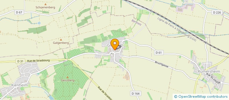 localisation de l'entreprise 909 905 952   BERSTETT