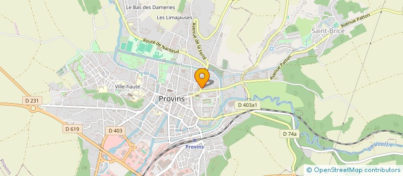 localisation de l'entreprise 909 908 386   PROVINS