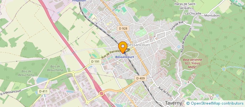 localisation de l'entreprise 909 913 766   BESSANCOURT