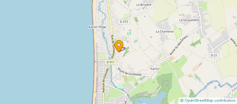localisation de l'entreprise 909 917 304 à SAINT-PAIR-SUR-MER