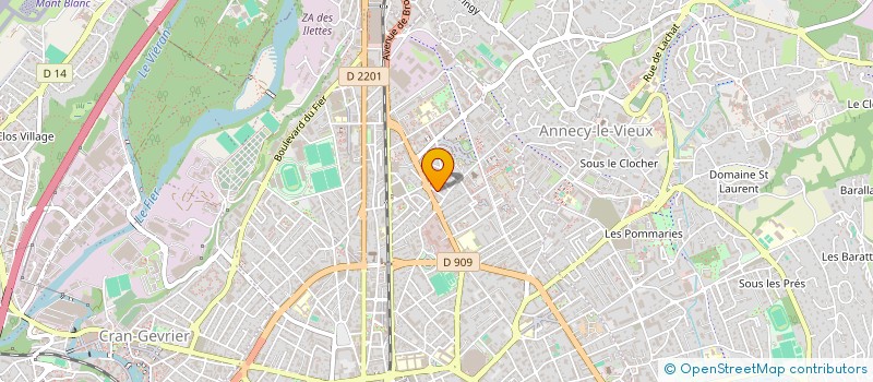 localisation de l'entreprise 909 943 789   CHILLY