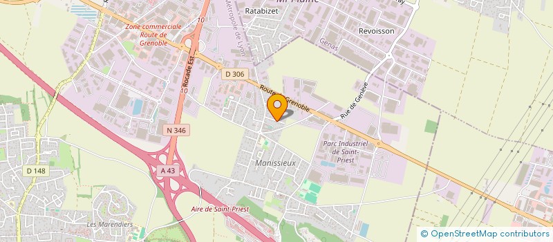 localisation de l'entreprise 909 959 421   SAINT-PRIEST