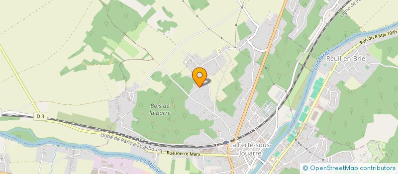 localisation de l'entreprise 909 962 342 à LA FERTE-SOUS-JOUARRE
