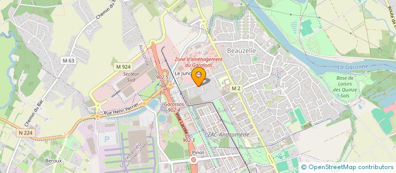 localisation de l'entreprise 909 974 198   BEAUZELLE