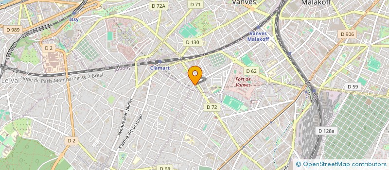 localisation de l'entreprise 909 977 928   MALAKOFF