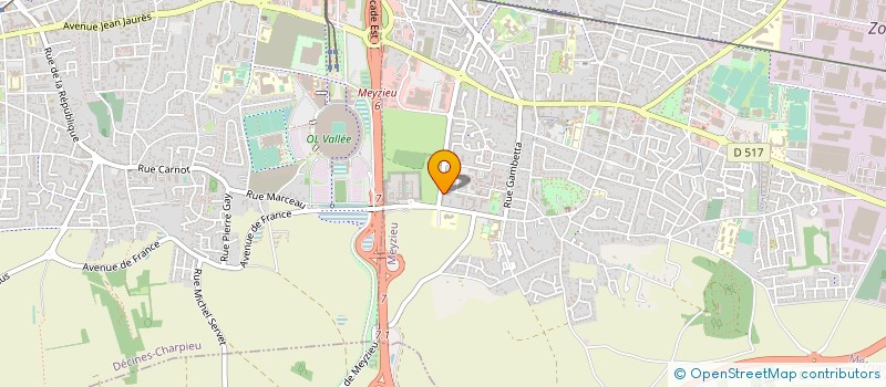 localisation de l'entreprise 909 993 149   MIONNAY