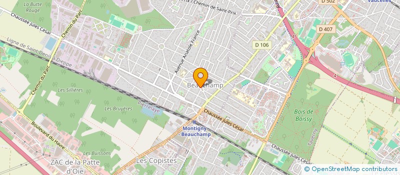 localisation de l'entreprise 909 995 029   BEAUCHAMP