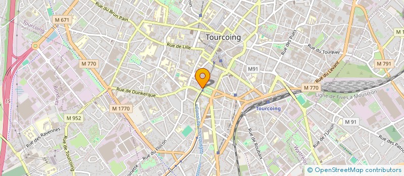 localisation de l'entreprise 909 995 193   TOURCOING