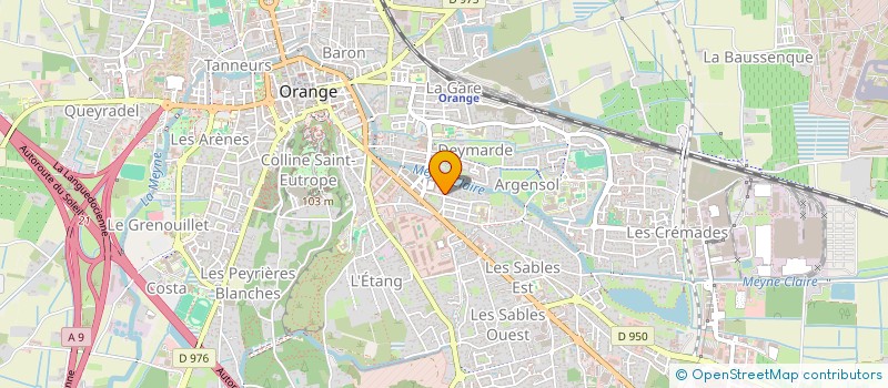 localisation de l'entreprise 909 997 629 à ORANGE