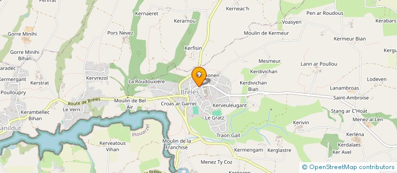 localisation de l'entreprise 909 BATIR DURABLE  BRELES