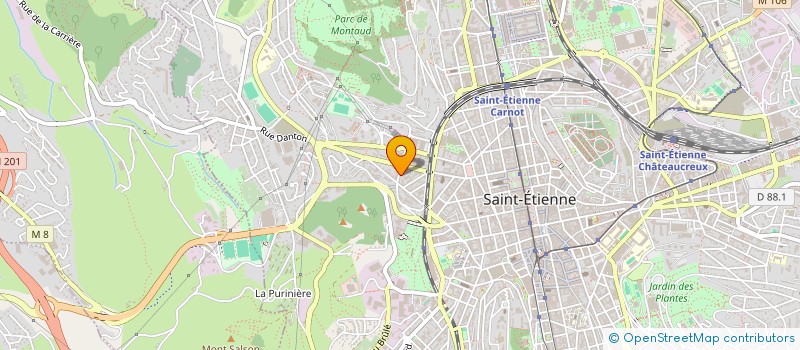 localisation de l'entreprise 909 UPCYCLING  SAINT-ETIENNE