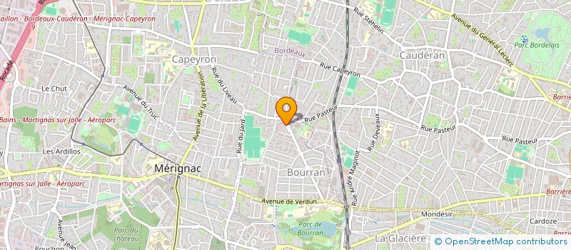 localisation de l'entreprise 910 013 176   MERIGNAC