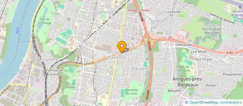 localisation de l'entreprise 910 014 760 à CENON