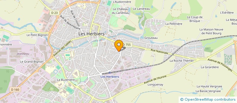 localisation de l'entreprise 910 047 190   LES EPESSES