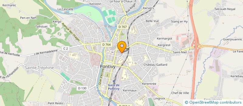 localisation de l'entreprise 910 051 614   PONTIVY