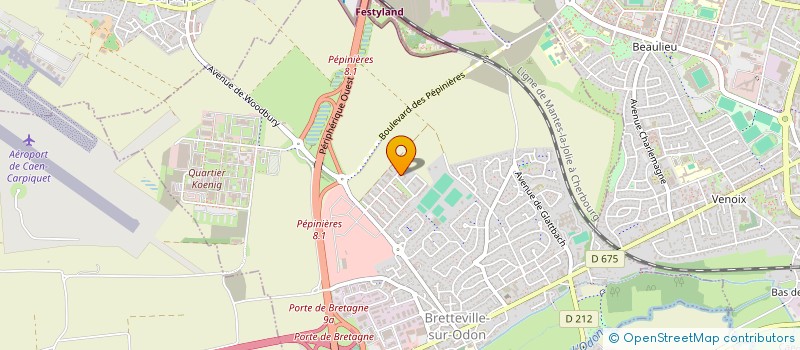 localisation de l'entreprise 910 057 389   LES MONTS D'AUNAY