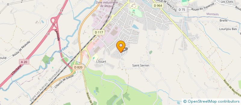 localisation de l'entreprise 910 060 391   CAUSSADE