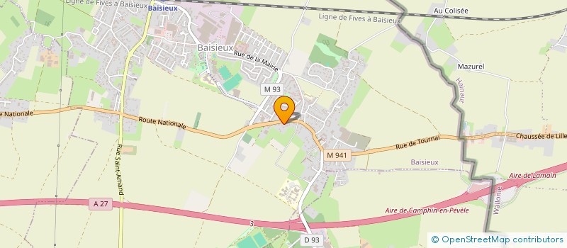 localisation de l'entreprise 910 060 490  à BAISIEUX