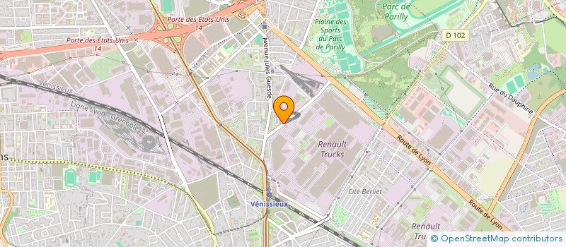 localisation de l'entreprise 910 070 242   VENISSIEUX