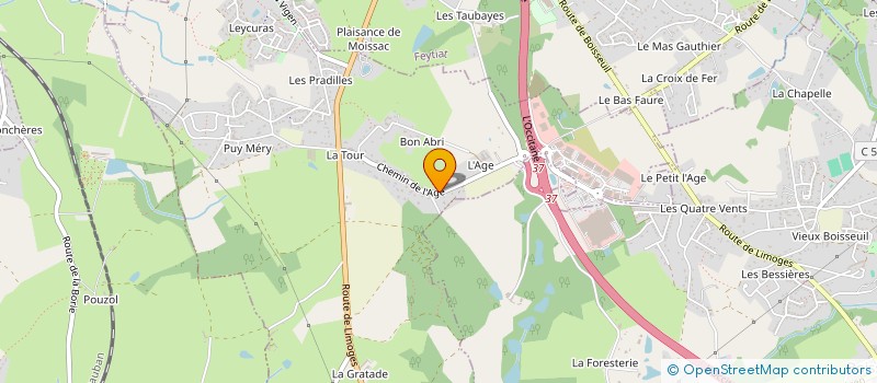 localisation de l'entreprise 910 095 389  à LIMOGES